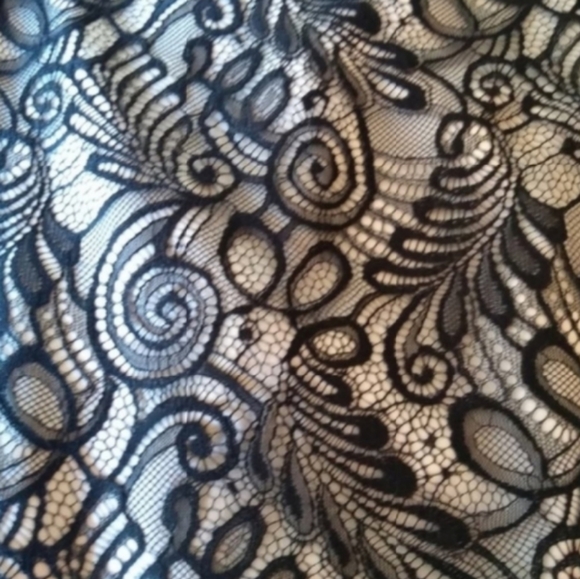 ‼️THRIFT STORE ALERT MAKE OFFERTrina Turk Dress Veda Lace Sleeveless Sheath 2 - Picture 6 of 11